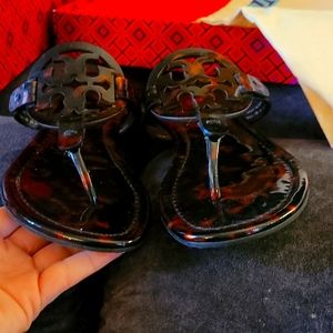 Tory Burch Tortoise Miller Sandals